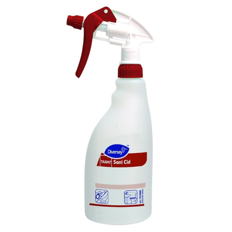 TASKI® Sani Cid - Lege spuitfles - Verpakking van 5 x 500 ml sprays